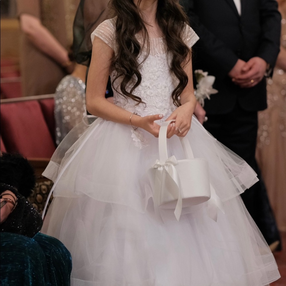 White Dress for Tween Girl